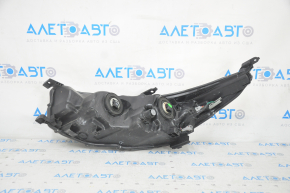 Headlight front right Toyota Highlander 14-16 bare, light, halogen, sand, for polishing, broken mount