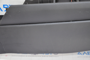 Central console armrest Lexus UX200 19- black, brown armrest, scratches, driftwood, under air duct, without air duct