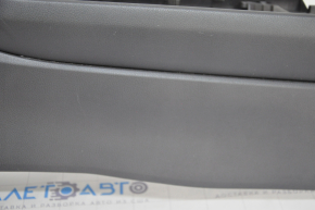 Central console armrest Lexus UX200 19- black, brown armrest, scratches, driftwood, under air duct, without air duct