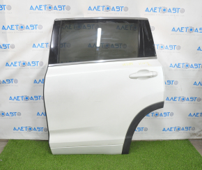 Door assembly rear left Toyota Highlander 14-19 white 070, painted 0.1, 0.2