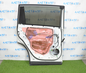 Door assembly rear left Toyota Highlander 14-19 white 070, painted 0.1, 0.2