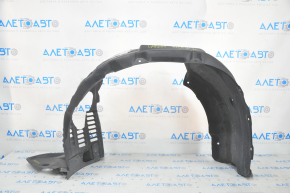 Front left fender liner Toyota Highlander 14-19 3.5 tears, tear fastener, non-factory hole