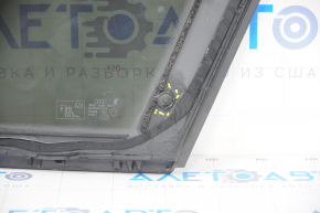 Window blind glass rear left Audi Q5 80A 18-24 matte, broken guides