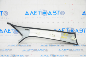 Front pillar trim left Audi Q5 80A 18-24 black, broken mount