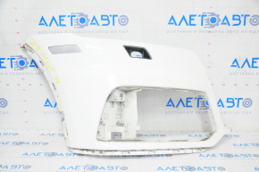 Front bare bumper right side Audi Q5 80A 18-20 white, for parking sensors, for headlight washers