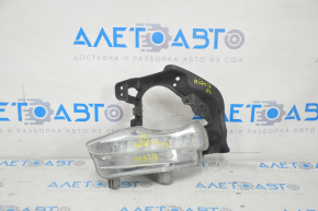 Daytime running light DRL left Toyota Highlander 14-16 DRL with bracket, sand, micro-cracks