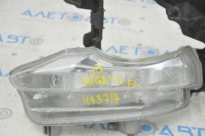 Daytime running light DRL left Toyota Highlander 14-16 DRL with bracket, sand, micro-cracks