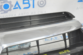 Radiator grill grill Toyota Highlander 14-16 sand on chrome