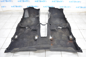 Front floor covering Lexus UX200 19- black, driftwood, dry-cleanable, tear