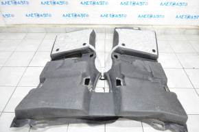 Front floor covering Lexus UX200 19- black, driftwood, dry-cleanable, tear