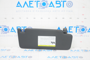 Left visor Audi Q5 80A 18-24 black, without hook