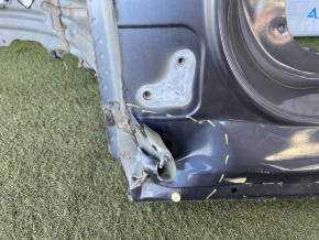 Tesla Model Y 20-25 front left quarter iron panel, graphite, dented side member and gun, dented pillar, with central pillar