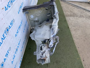 Tesla Model Y 20-25 front left quarter iron panel, graphite, dented side member and gun, dented pillar, with central pillar