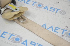 Seat belt 2nd row rear right Toyota Highlander 14-19 beige, chemically treated