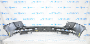 Bare rear bumper upper part Audi Q5 80A 18-20 without parking sensors, white, scratches