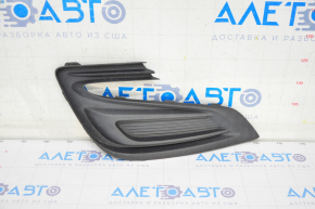 Front bumper grille left Buick Encore 17-19 without fog lights, structure, broken fastener