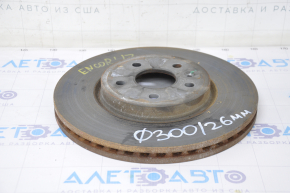 Brake disc front left Buick Encore 13-19 300/26mm