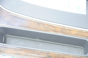 Audi Q5 center console trim 80A 18-20 wood insert, scratches