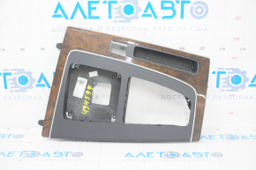 Audi Q5 center console trim 80A 18-20 wood insert, scratches