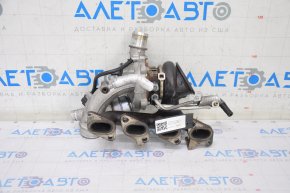 Turbine assembly with manifold Buick Encore 13-19 42k, crack in hot part