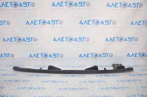 Rear bumper lip trim lower Toyota Highlander 14-19 structure, scratches, pressed, crack in fastening