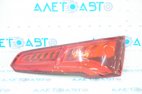 Right lamp Audi Q5 80A 18-20 LED, scratches