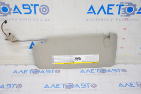 Right visor Buick Encore 17-19 gray, without hook, for dry cleaning