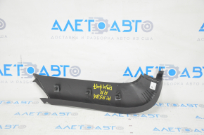 Trunk door trim right Porsche Cayenne 958 11-14 black, scratches
