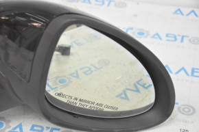 Side mirror right Porsche Cayenne 958 11-14 14 pins, auto-dimming, folding, heated, backlight, black, scale on mirror element