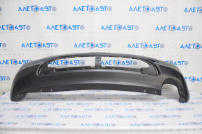 Rear bumper bare lower part Buick Encore 17-19 black, tears, dents, broken fasteners