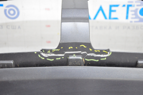 Rear bumper bare lower part Buick Encore 17-19 black, tears, dents, broken fasteners