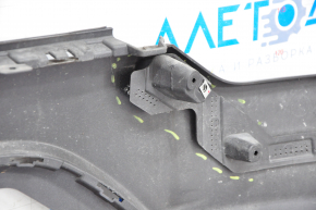 Rear bumper bare lower part Buick Encore 17-19 black, tears, dents, broken fasteners