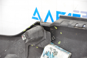 Rear bumper bare lower part Buick Encore 17-19 black, tears, dents, broken fasteners
