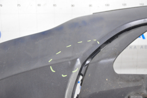 Rear bumper bare lower part Buick Encore 17-19 black, tears, dents, broken fasteners