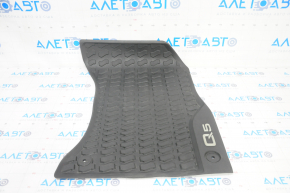Floor mat front right Audi Q5 80A 18-24 rubber black