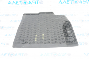 Floor mat front left Audi Q5 80A 18-24 rubber black, scratches