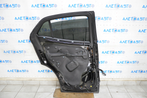 Door assembly rear left Buick Encore 13-19 black GB8, bumps, scratches on the trim