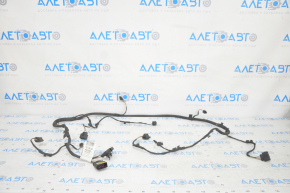 Wiring front bumper Porsche Cayenne 958 11-14 for parking sensors, for fog lights, for daytime running lights