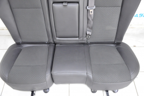 Rear row of seats 2 row Buick Encore 17-19 black, combined leather cloth