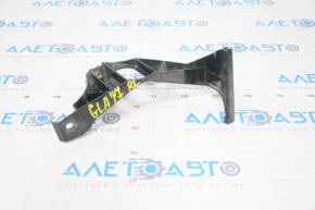 Rear bumper mount lower left Mercedes GLA 15-17