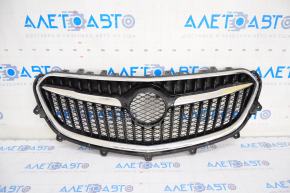 Radiator grill grill Buick Encore 17-19 sand, broken krep, peeled off coating, crack in molding