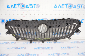Radiator grill grill Buick Encore 17-19 sand, broken krep, peeled off coating, crack in molding