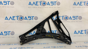 Front bumper bracket triangle right Porsche Cayenne 958 11-14