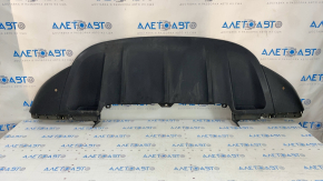Front bumper lip Porsche Cayenne 958 11-14 structure, scratches, pressed, breaks, cracks