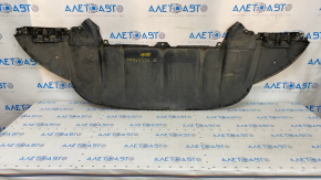 Front bumper lip Porsche Cayenne 958 11-14 structure, scratches, pressed, breaks, cracks