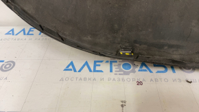 Front bumper lip Porsche Cayenne 958 11-14 structure, scratches, pressed, breaks, cracks