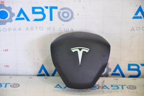 Airbag in the steering wheel driver Tesla Model 3 18- black, rusty pyropatron
