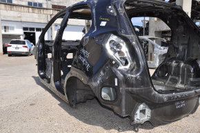 Quarter wing rear left Buick Encore 13-19 on body, black, butt