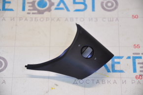 Steering wheel joystick left Tesla Model 3 21 - black matte, aluminum button, broken fastener