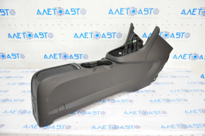 Console center armrest and cup holders Buick Encore 17-19 black, scratches